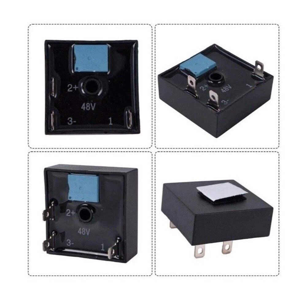 for Golf Cart 12-48 Volt Brake Light Timer Relay Replacement 30 Second Brake